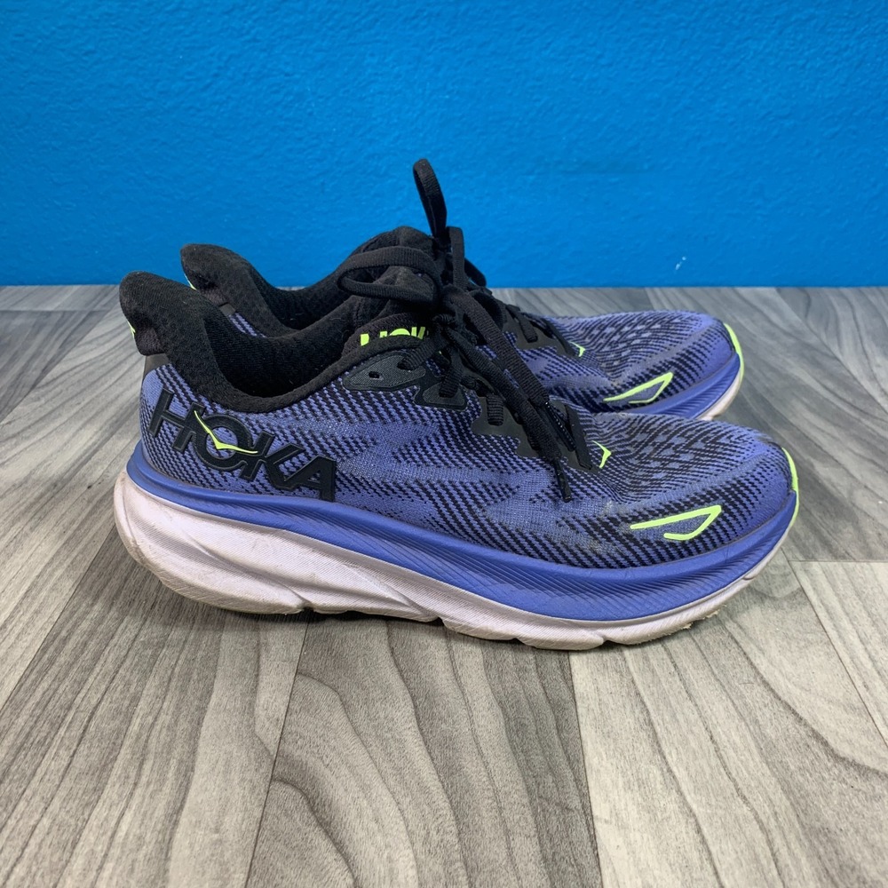 Size 8 B - Hoka One One HOKA Clifton 9 Women's Airy Blue Shoes Running Sneaker - Picture 4 of 12